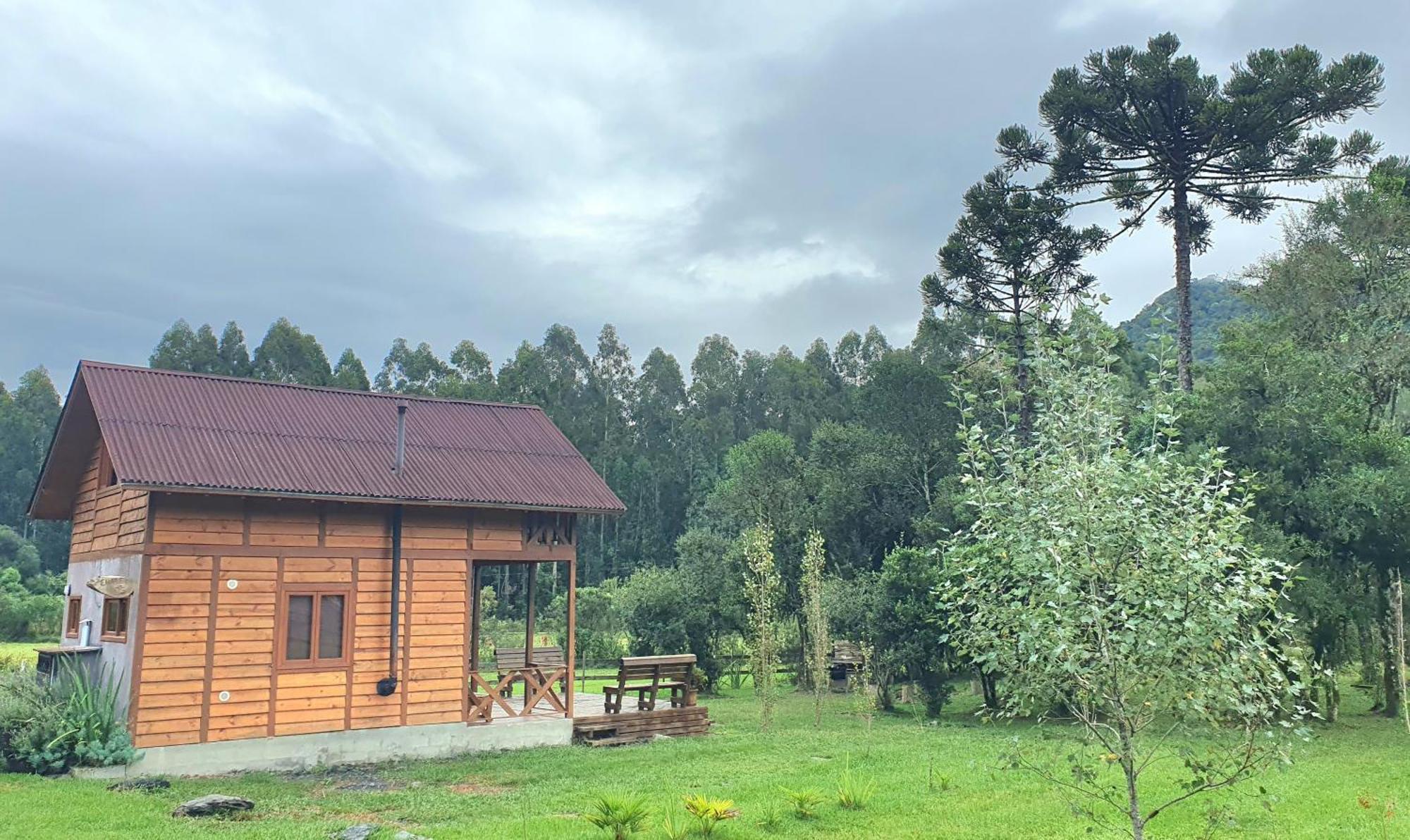 Pousada Vale Da Imbuia Chale Para Temporada Urubici Exteriér fotografie